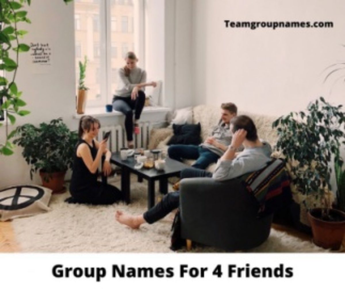 Group Chat Names For 4 Friends Best Cool Cute Girls Squad