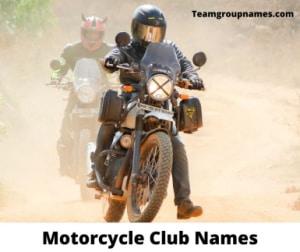 645+ Motorcycle Club Names [2023] Cool, Good, Unique, Funny