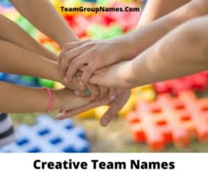 Creative Team Names