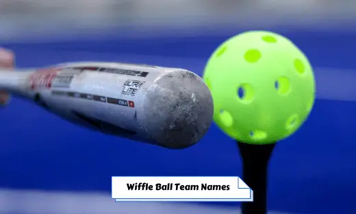 Wiffle Ball Team Names