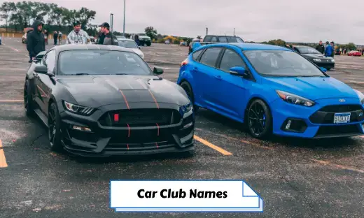 87 Modified Car Club Names Best