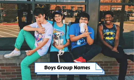 Boys Group Names