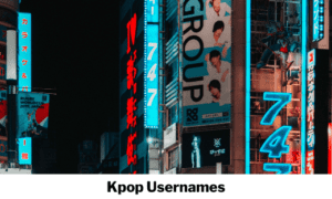 Kpop Usernames