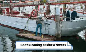 Boat Cleaning Business Names
