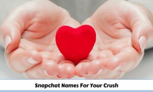 Snapchat Names For Your Crush