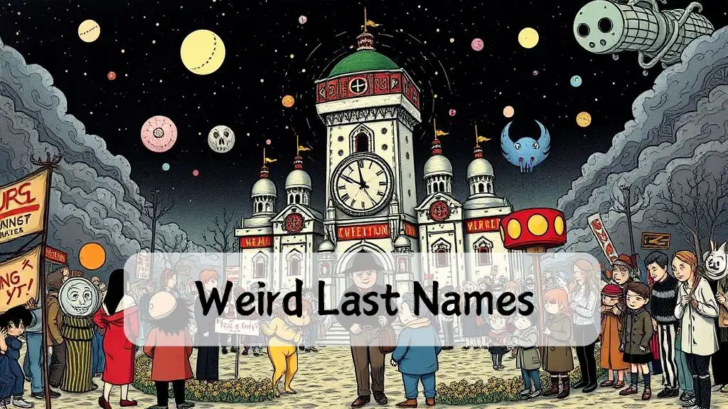 300+ Weird Last Names (Bizarre Surnames and Their Fascinating Origins)