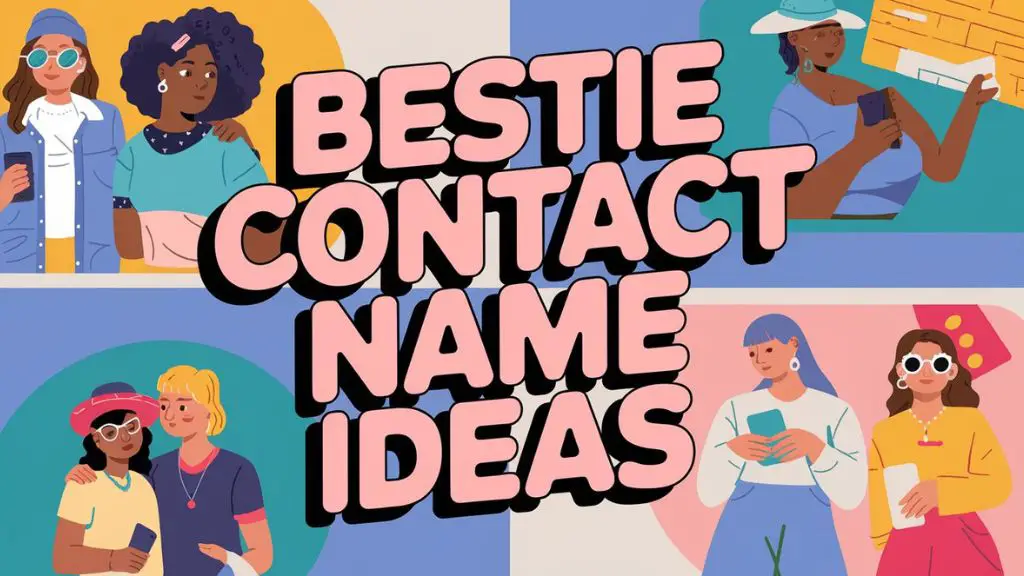 270+ Bestie Contact Name Ideas (From Cute to Hilarious Names)