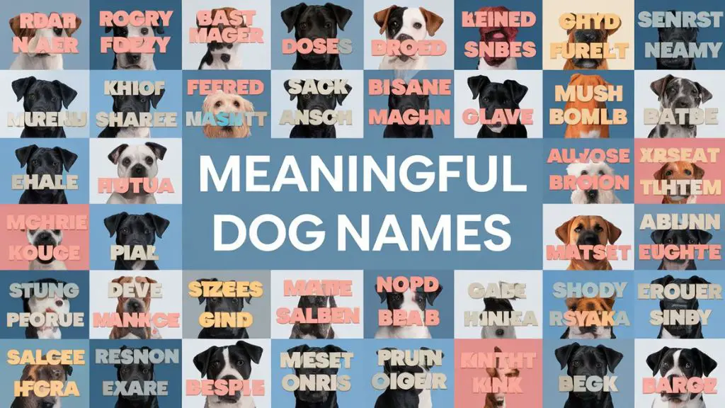 300+ Meaningful Dog Names with Deep Significance
