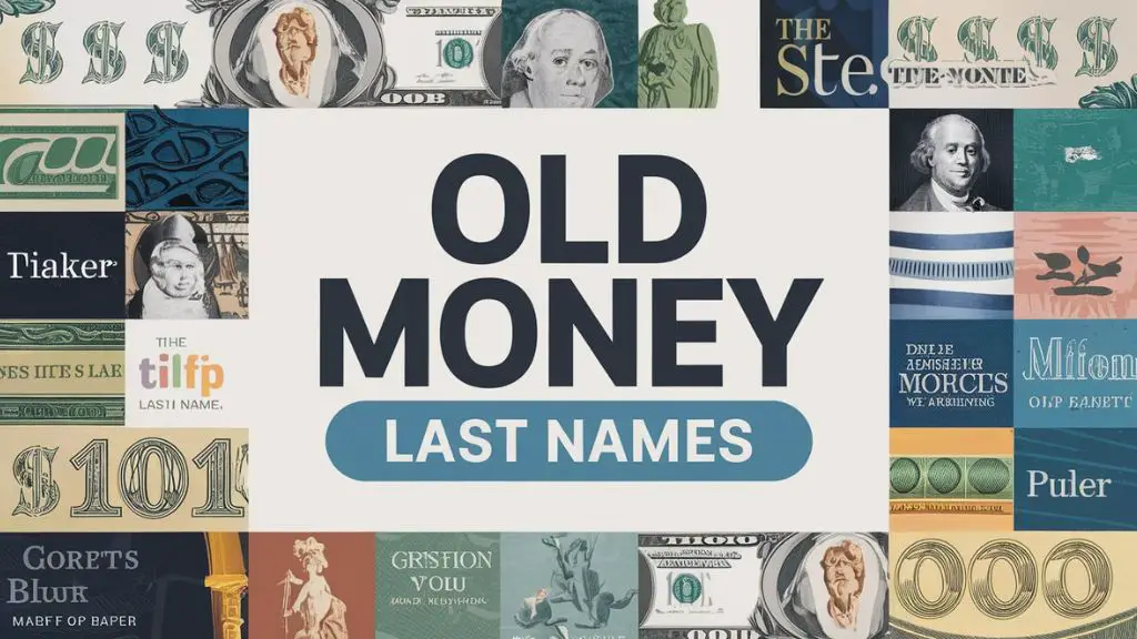 Money Total Names 300+ Old Money Last Names or Surnames That Command Instant Respect