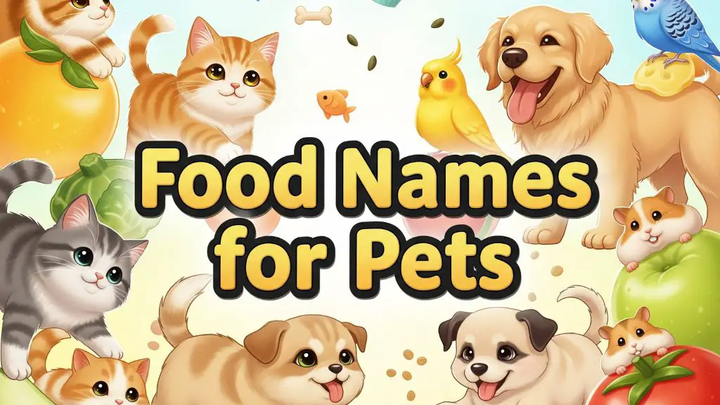 Photo inspiration: Visual Reference: 300 Food Names For Pets Sweet Savory International Culinary Names