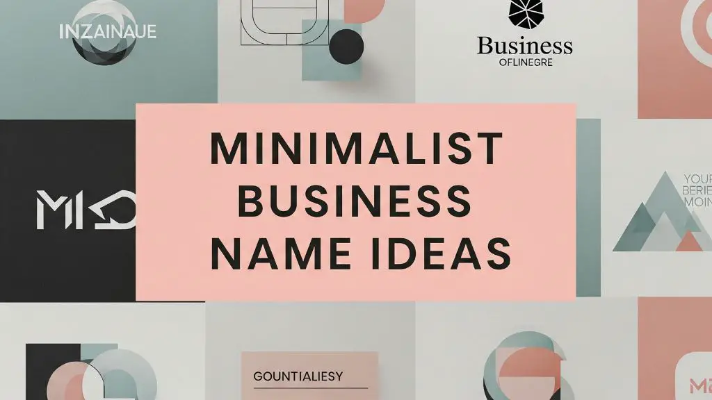 300+ Minimalist Business Name Ideas to Make Your Startup