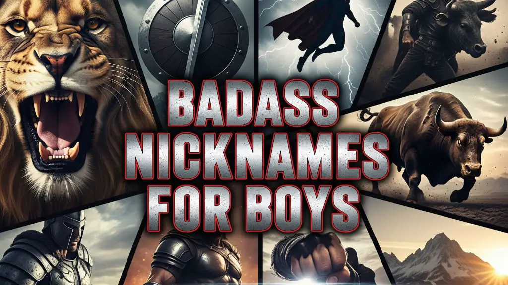 300+ Badass Nicknames for Boys (with Meanings)