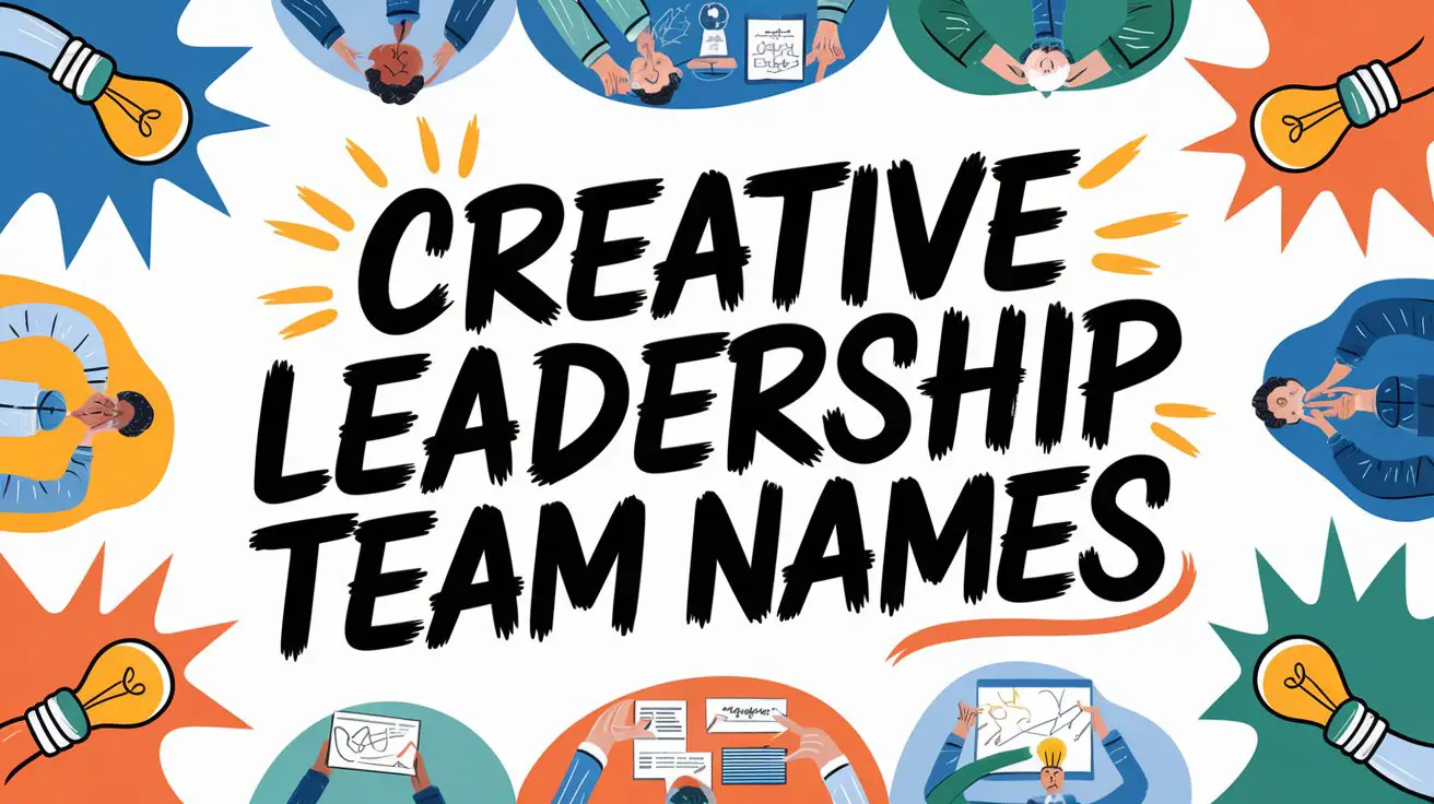 300+ Creative Leadership Team Names (for Corporate Teams and Executive ...