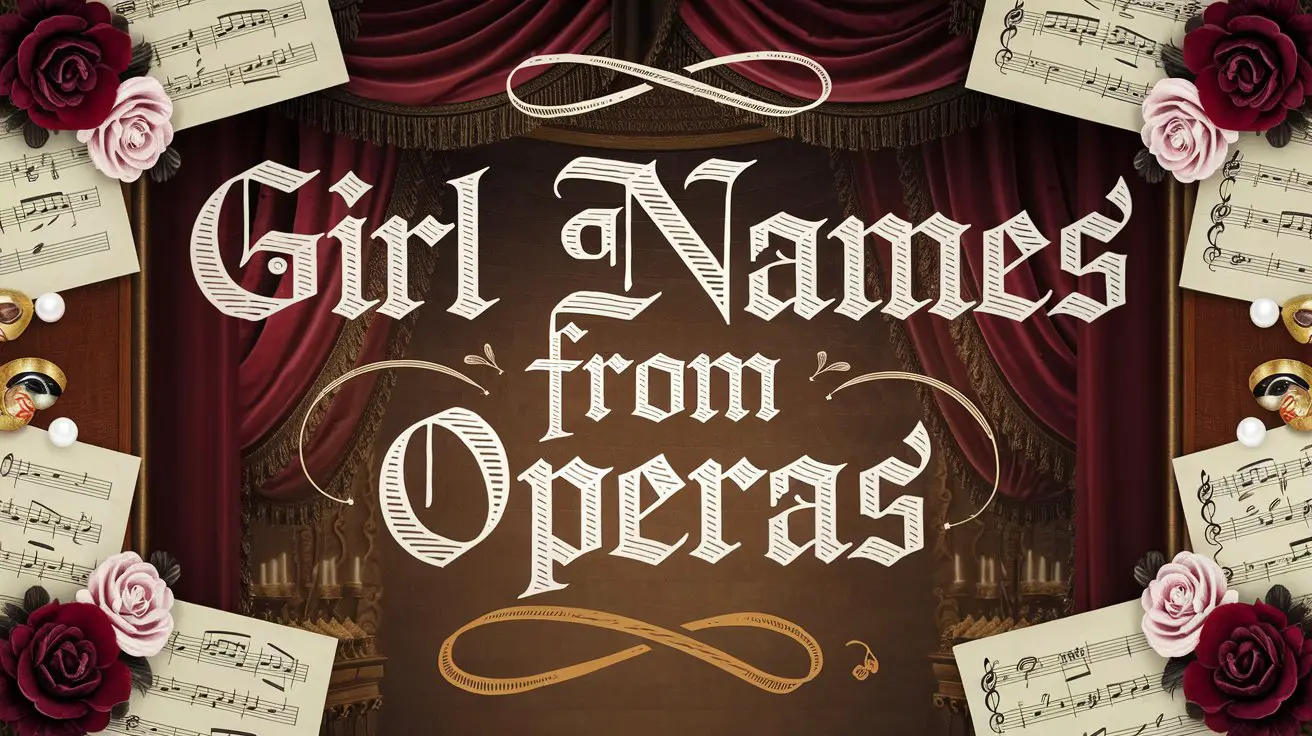 300+ Girl Names From Operas (Timeless, Dramatic Names)