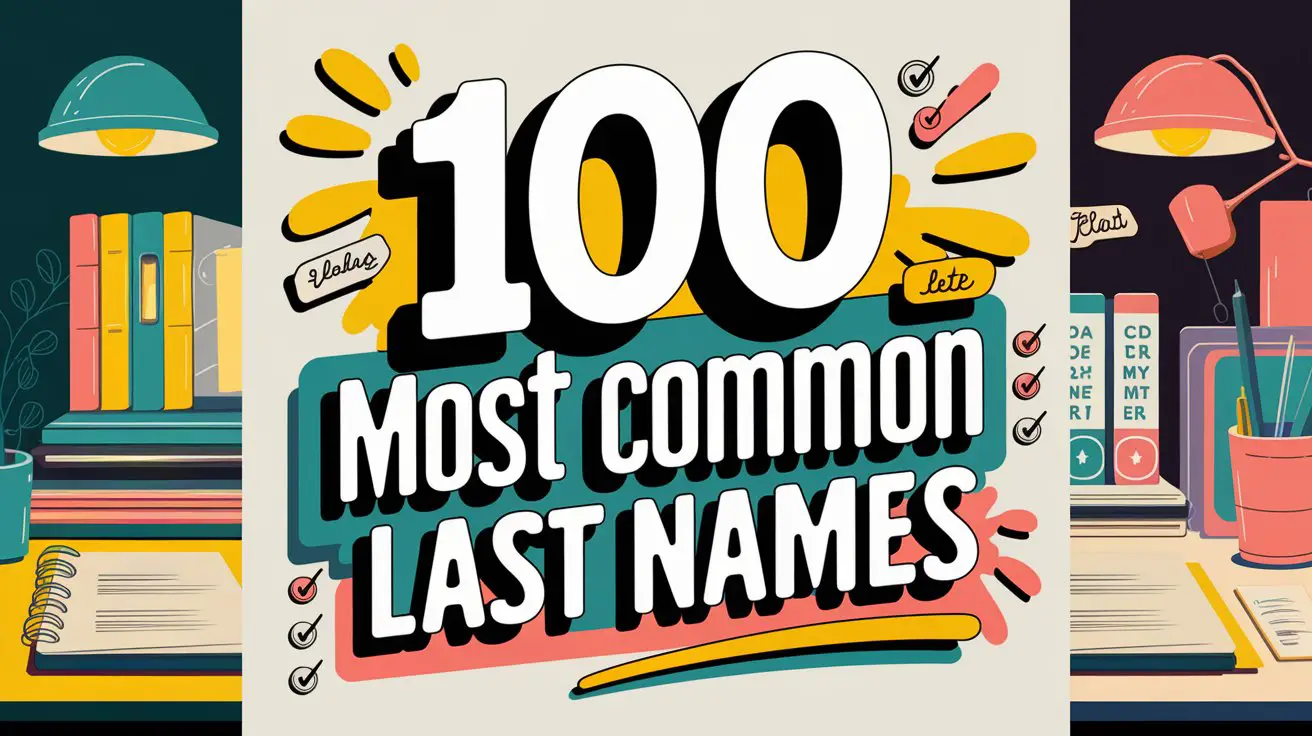 100 Most Common Last Names (Origins & Meanings)