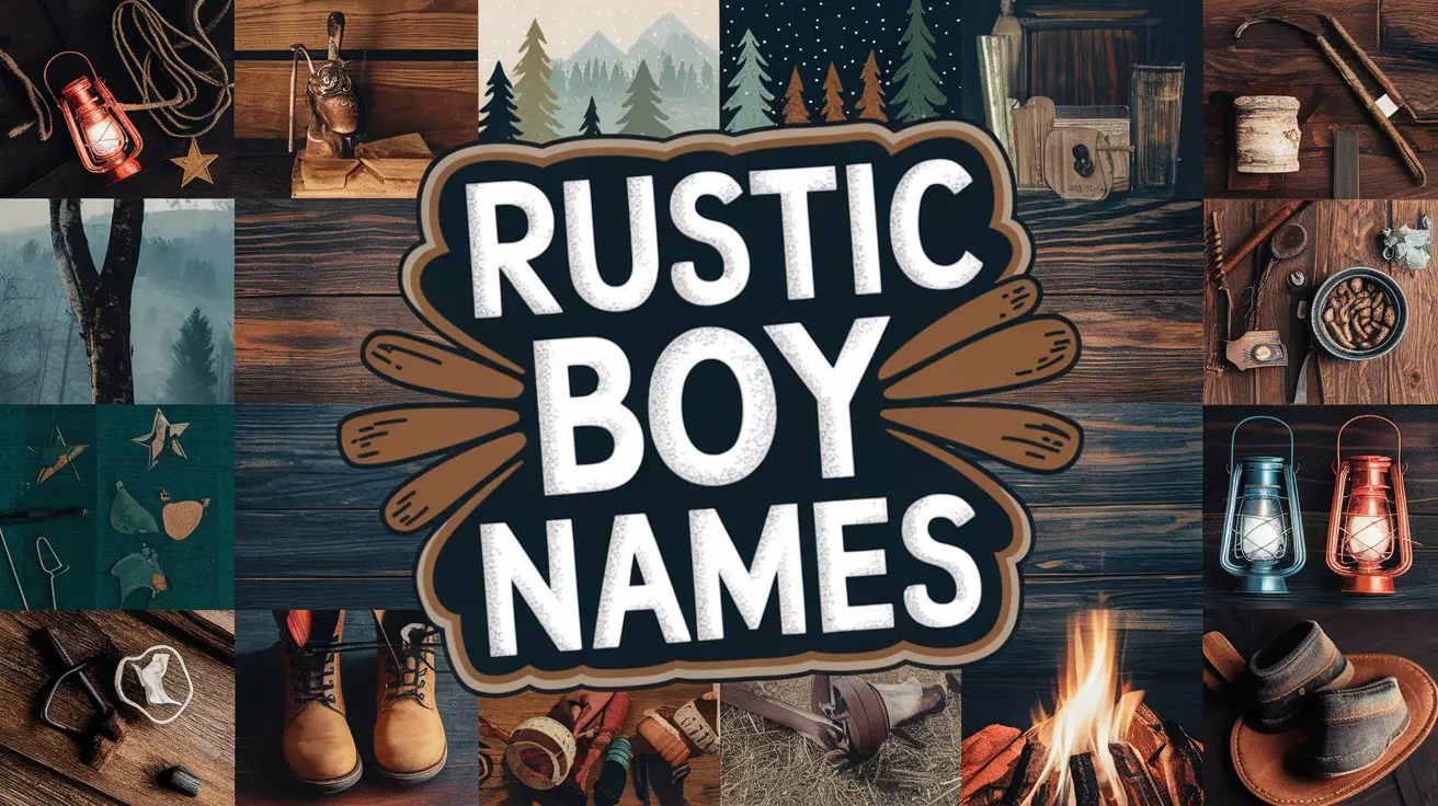 Rustic Red Names 300+ Rustic Boy Names (Nature-Inspired, Vintage & Heritage Picks)