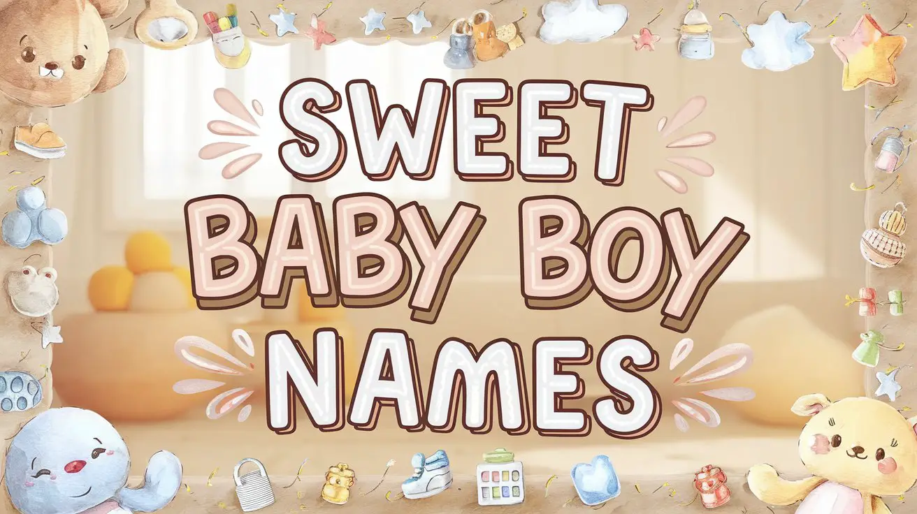 300+ Sweet Baby Boy Names (with Origins and Meanings)