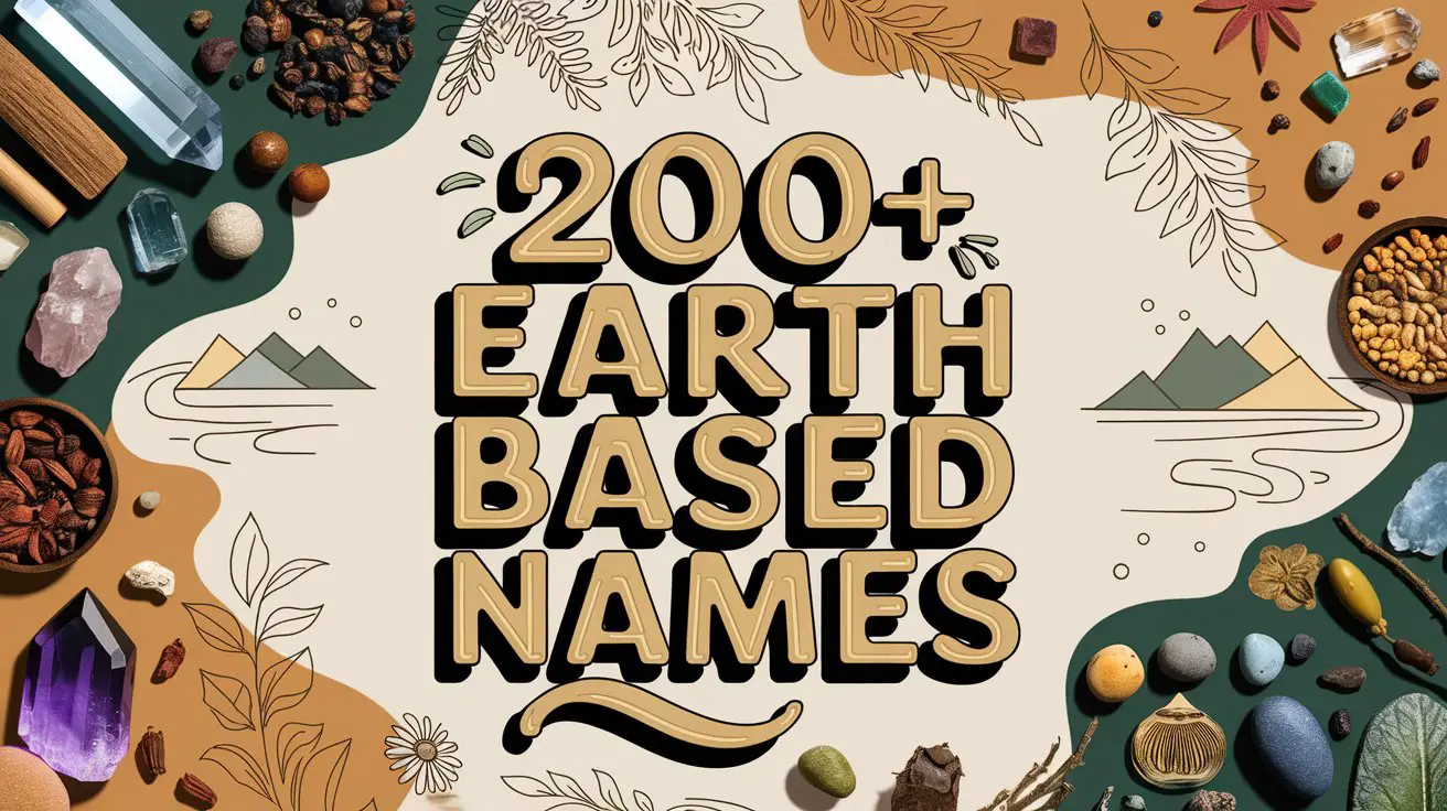 200+ Earth Based Names (Nature-Inspired Choices)