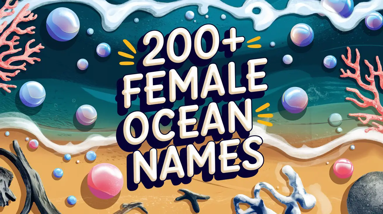 200+ Female Ocean Names (Waves of Beauty for Your Little Girl)