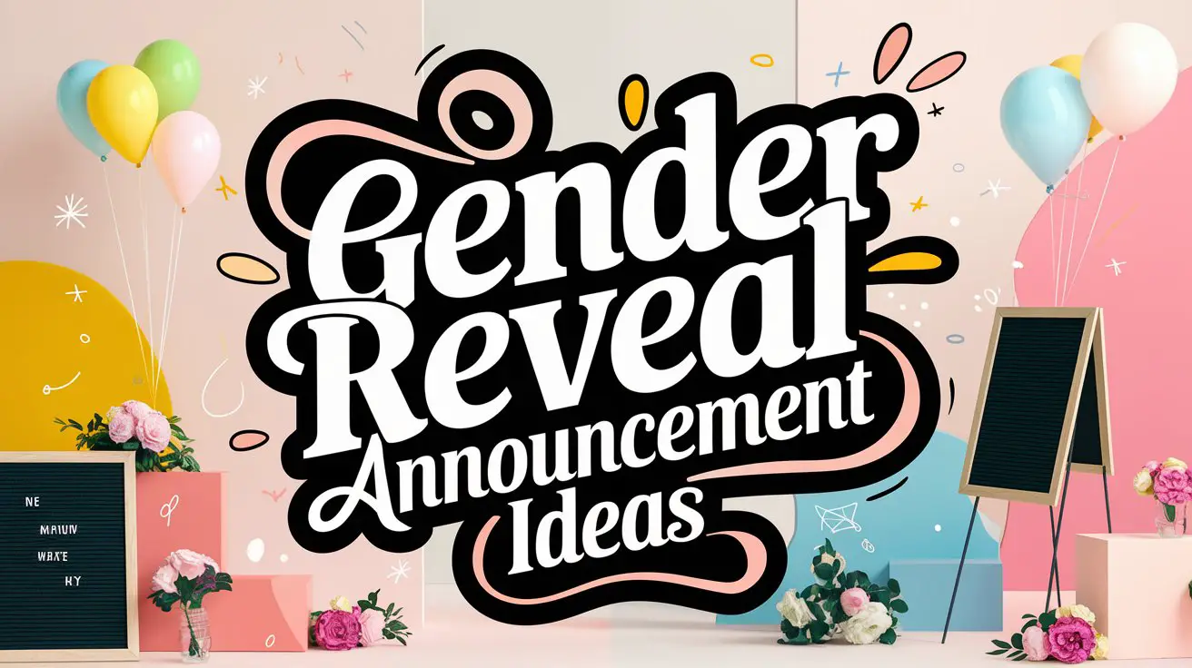 Gender Reveal Announcement Ideas: 15 Creative Ways to Share Your Big News