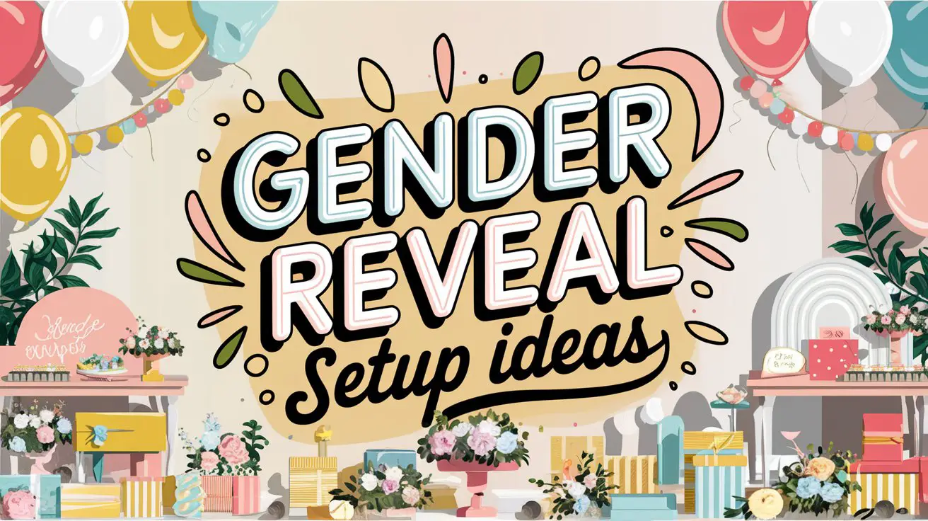 Gender Reveal Setup Ideas: 15 Creative Ways to Share Your Big News