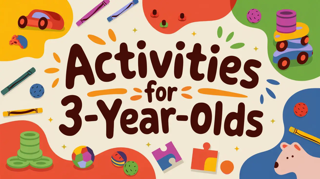 Activities for 3 Year Olds: 12 Fun Ideas That Encourage Development and ...