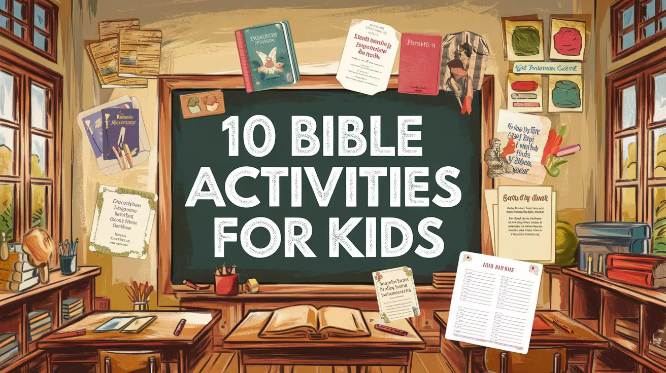Scripture Kids Activity Bible Activities for Kids: 10 Hands-On Ways to Make Scripture Come Alive