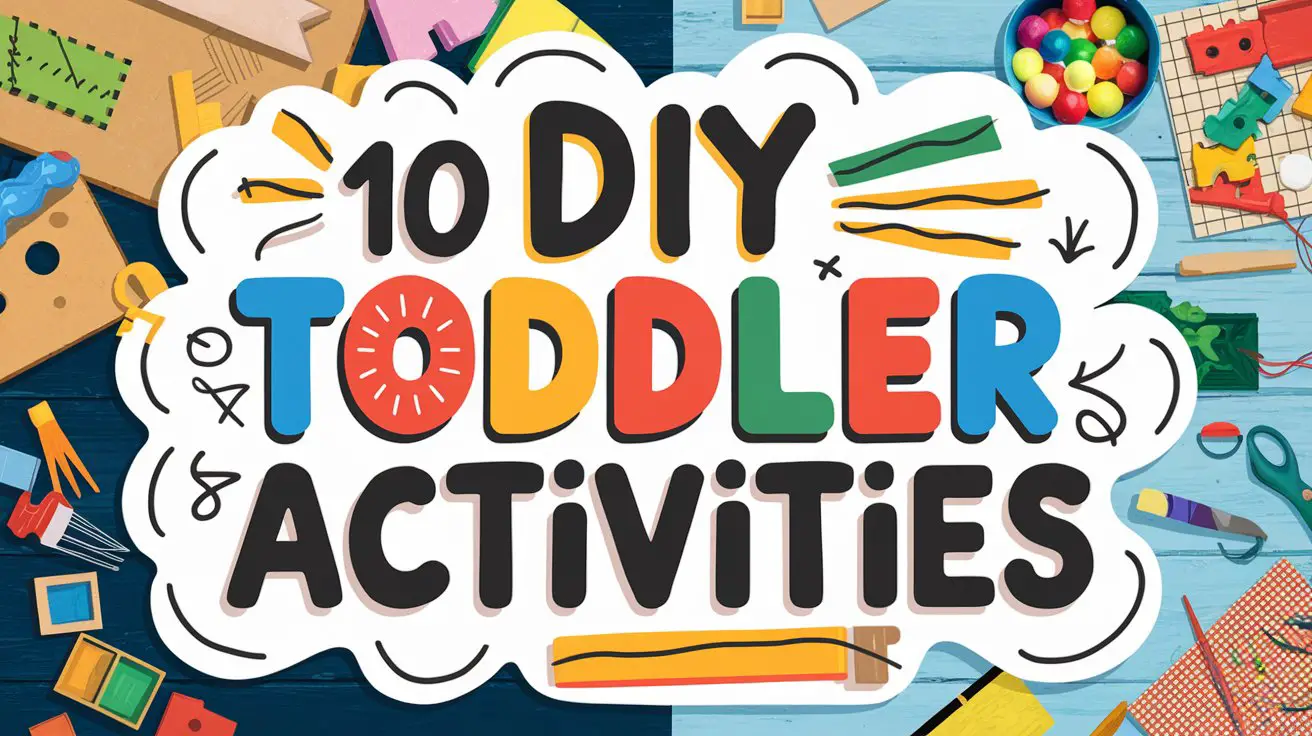 DIY Toddler Activities: 10 Simple Ideas to Keep Your Little One Busy ...