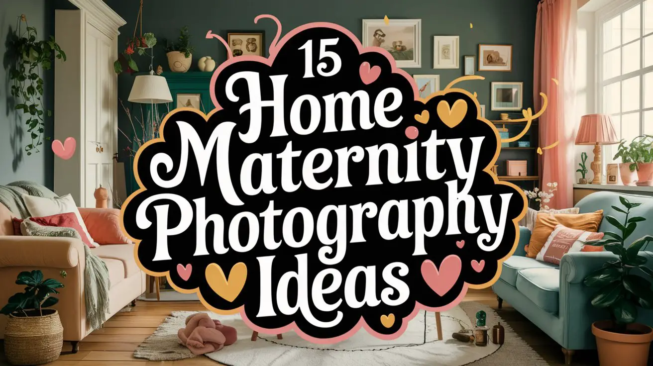 15 Home Maternity Photography Ideas That Capture the Magic Without ...