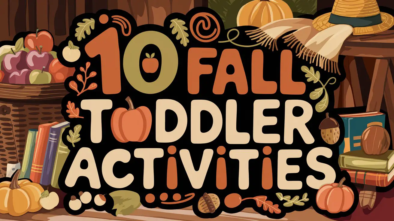 Fall Toddler Activities: 10 Easy Ideas That Actually Keep Little Ones ...