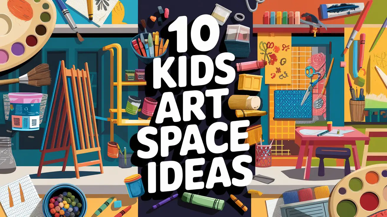 Kids Art Space Ideas for Every Home: From Tiny Corners to Full Creative ...
