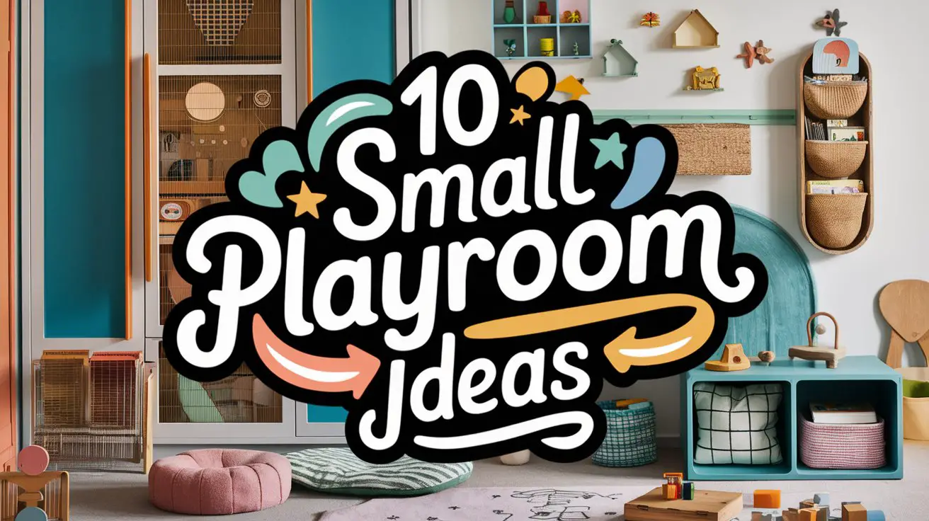 Small Playroom Ideas: 10 Creative Ways to Transform Tiny Spaces Into Magic