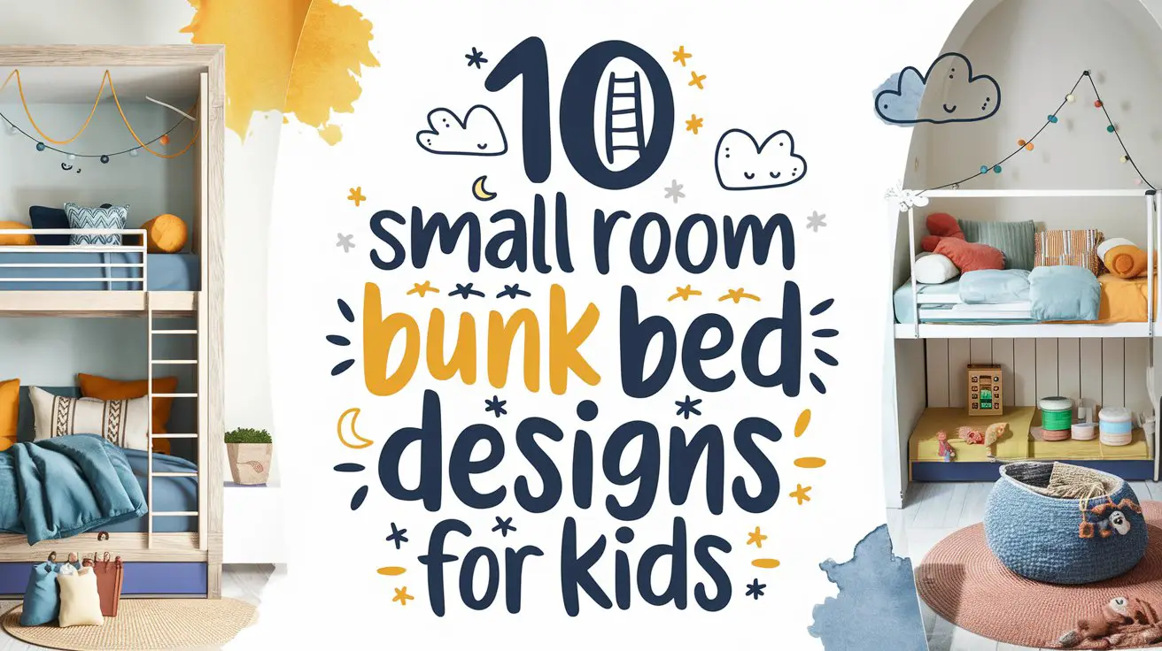 10 Small Room Bunk Bed Designs for Kids That Actually Work (and Won't ...