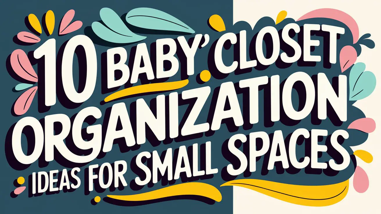 Baby Closet Organization Ideas for Small Spaces: 10 Genius Tricks That ...