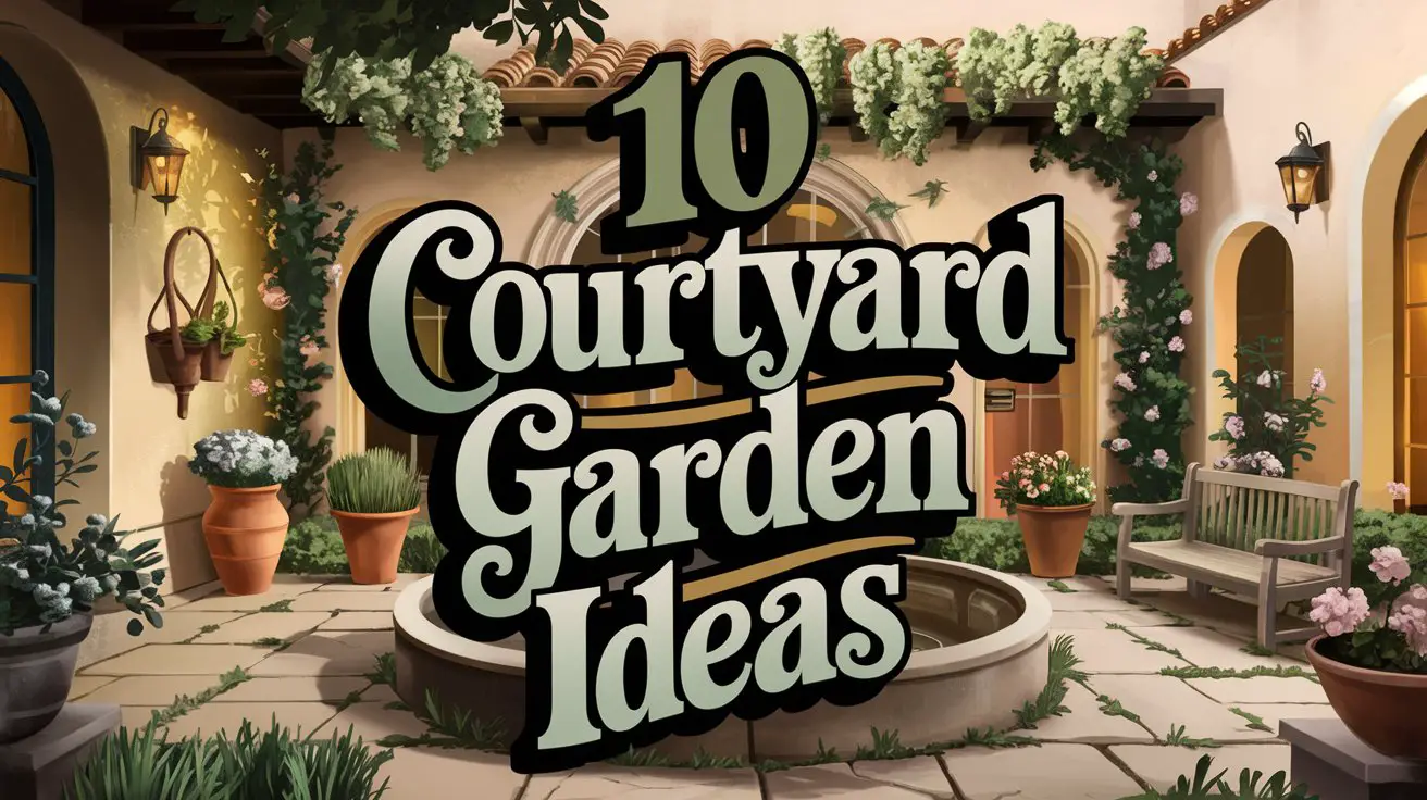 Courtyard Garden Ideas: 10 Stunning Ways to Transform Your Outdoor ...