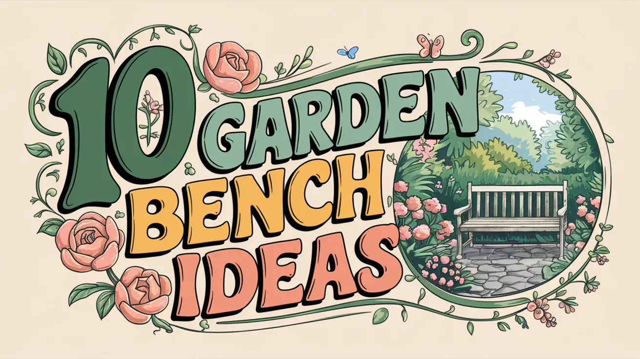 Garden Bench Ideas: 10 Creative Ways to Transform Your Outdoor Space