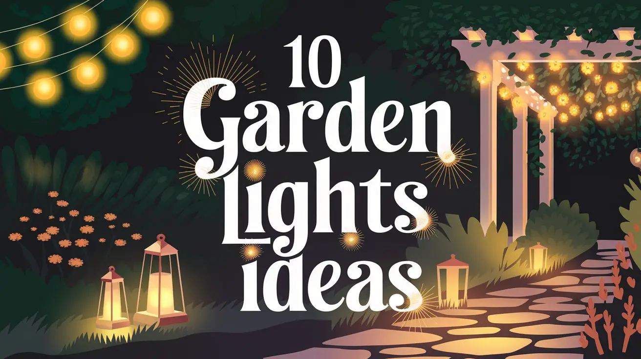 Garden Lights Ideas: 10 Stunning Ways to Transform Your Outdoor Space ...