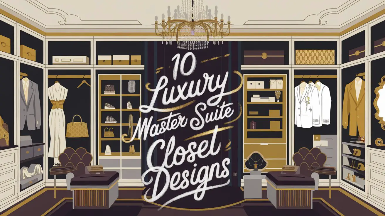 Luxury Master Suite Closet Designs: 10 Stunning Ideas to Transform Your ...