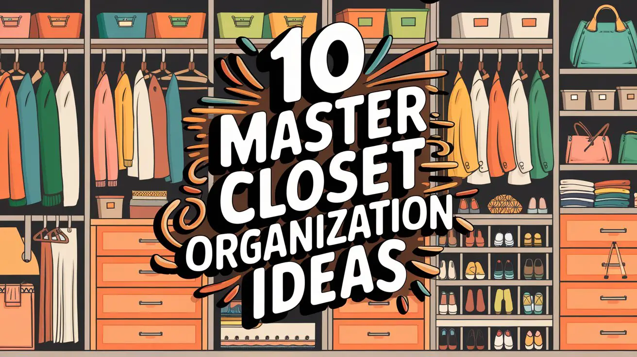 Master Closet Organization Ideas: 10 Brilliant Ways to Transform Your ...