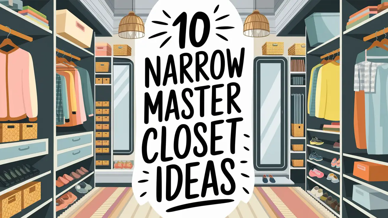 Narrow Master Closet Ideas: 10 Smart Ways to Maximize Every Inch of ...
