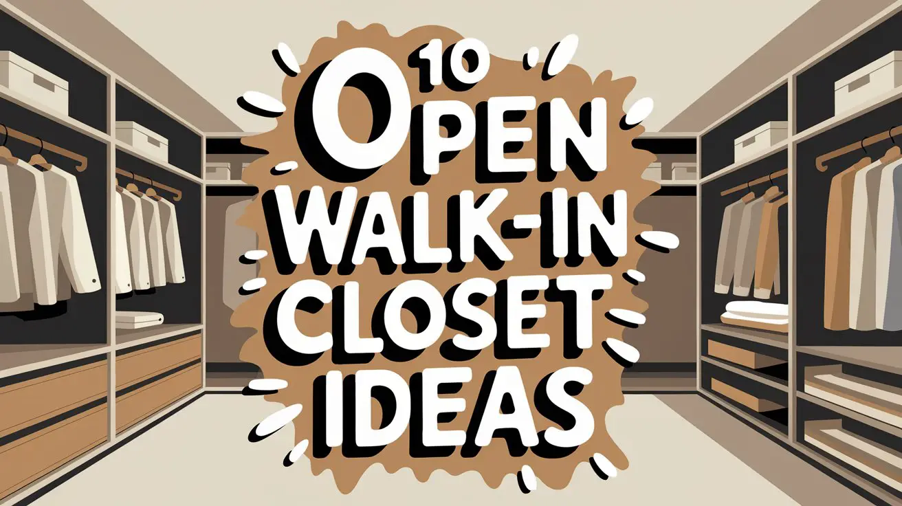 Open For Walk In Open Walk-In Closet Ideas: 10 Stunning Ways to Transform Your Wardrobe ...
