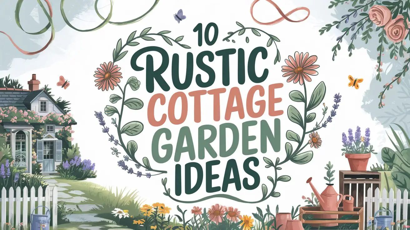 Rustic Cottage Garden Ideas: 10 Charming Ways to Transform Your Outdoor ...