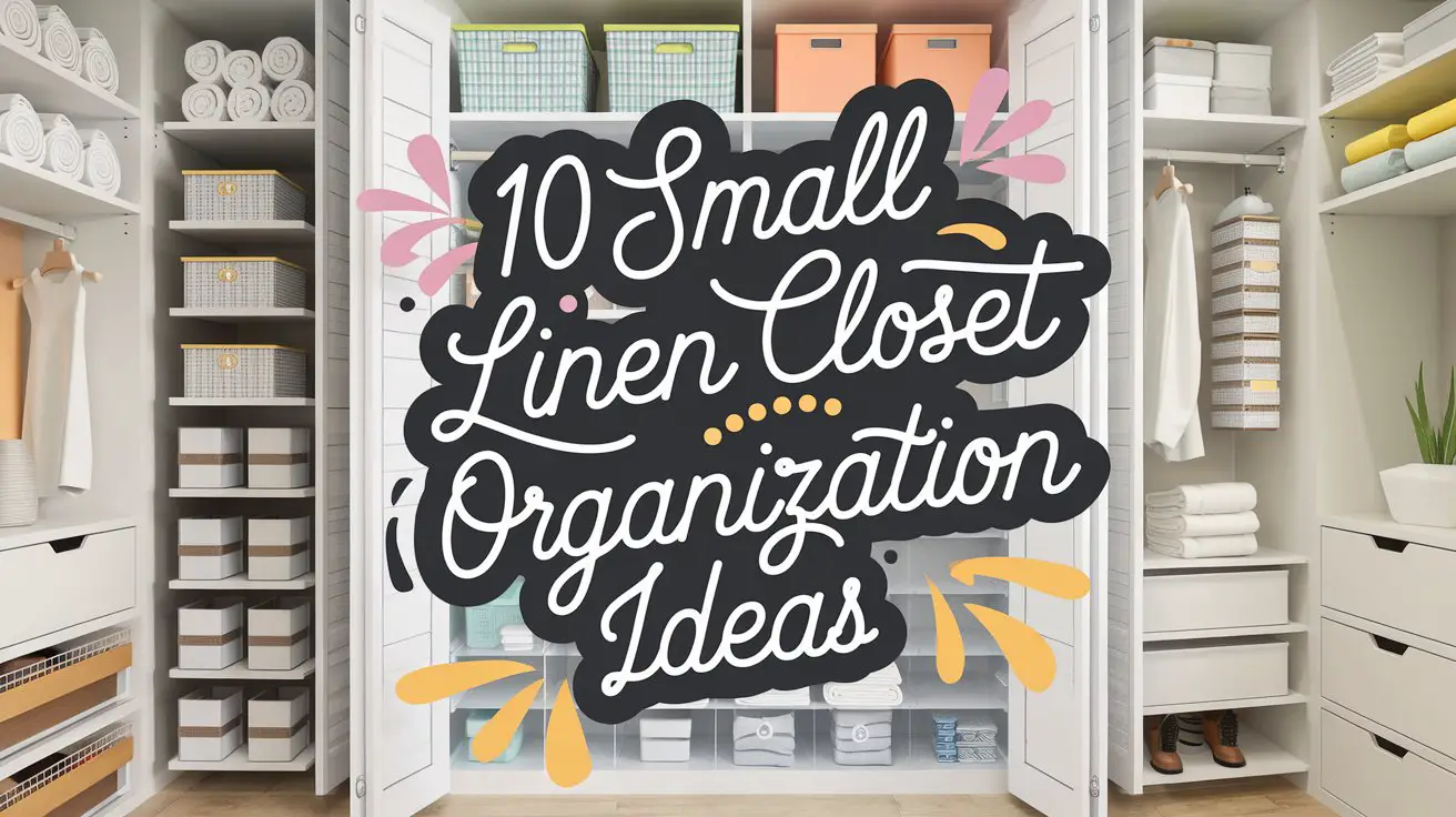 Small Linen Closet Organization Ideas: 10 Genius Ways to Tame the Chaos