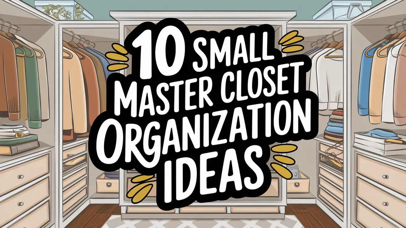 Small Master Closet Organization Ideas: 10 Genius Tricks That Double ...