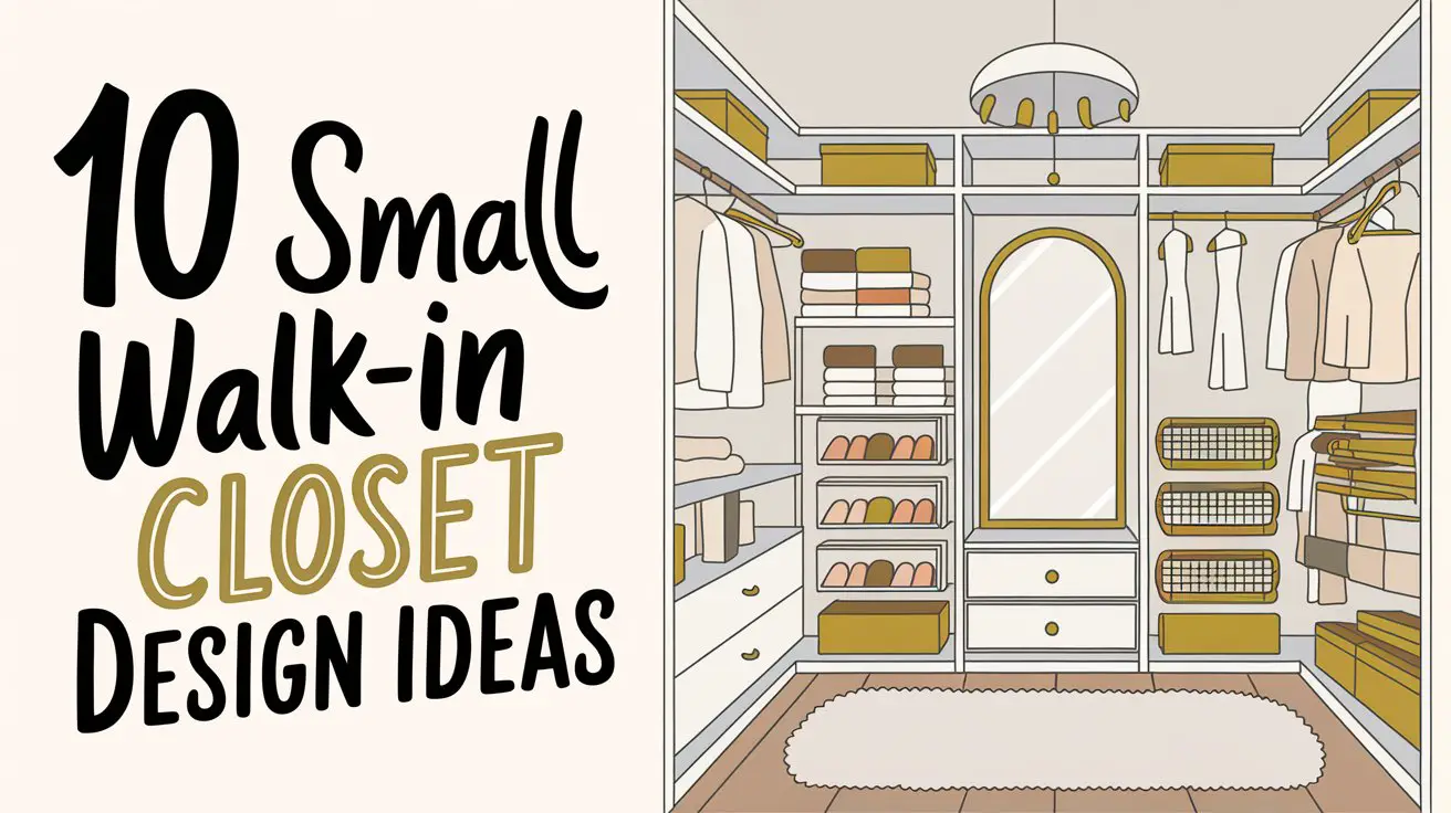 10 Small Walk-In Closet Design Ideas That Actually Work (Even in Tight ...