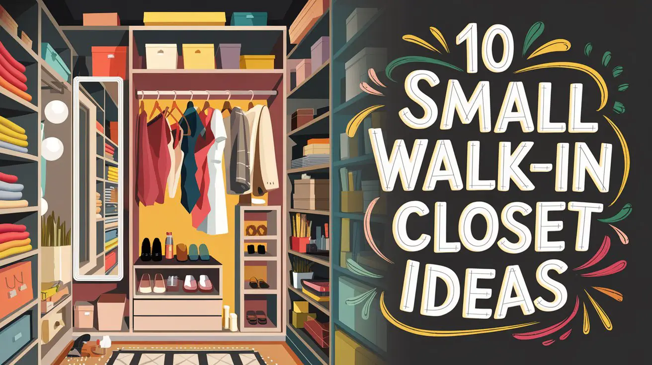 Small Walk-In Closet Ideas: 10 Smart Ways to Maximize Every Inch of ...