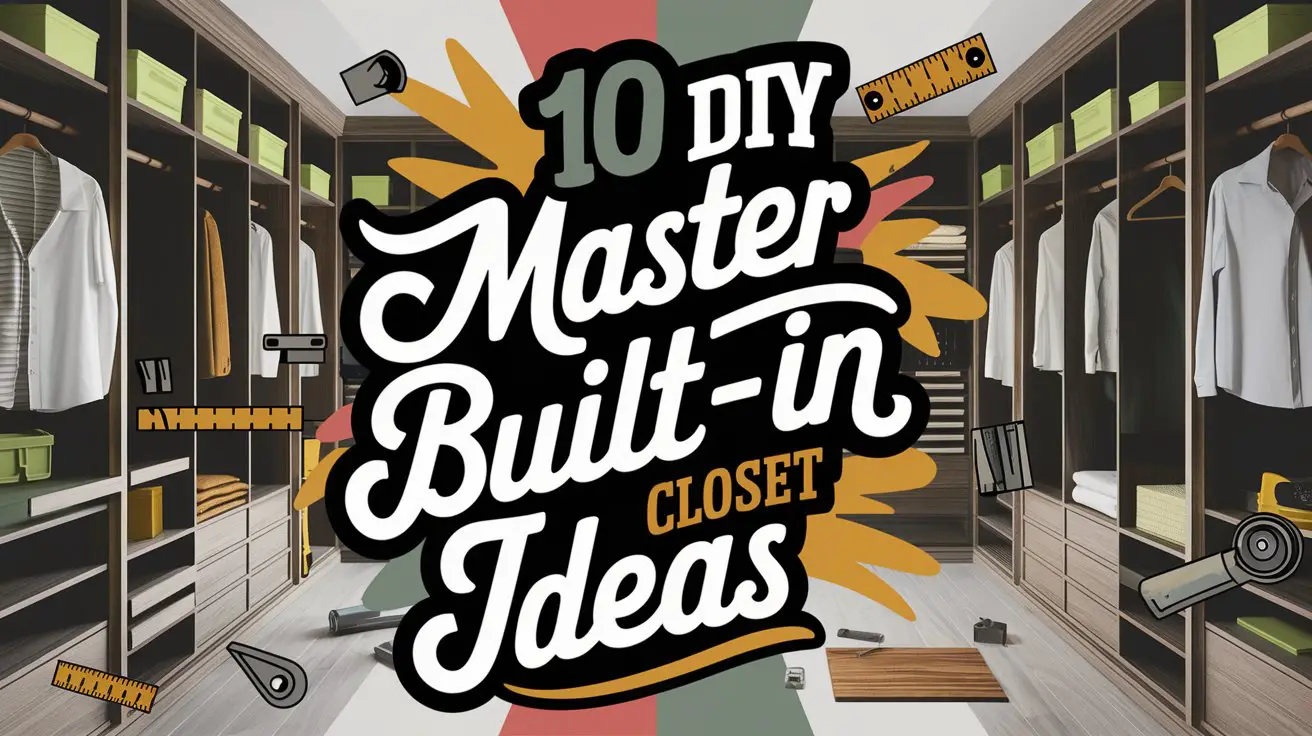 DIY Master Built-In Closet Ideas: 10 Budget-Friendly Ways to Transform ...