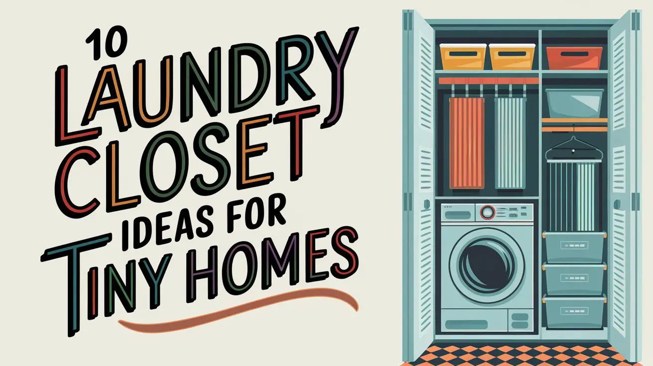 Laundry Closet Ideas for Tiny Homes: 10 Genius Ways to Maximize Every Inch