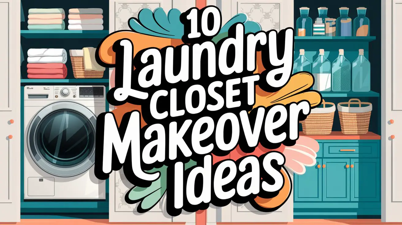 Laundry Closet Makeover Ideas: 10 Stunning Transformations for Every ...