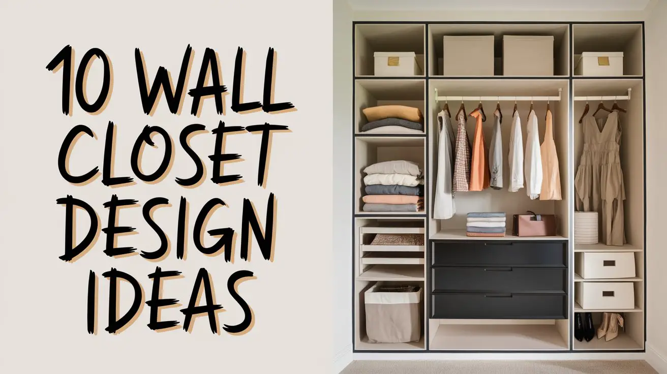 Wall Closet Design Ideas: 10 Stunning Ways to Transform Any Bedroom ...